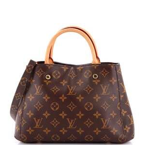 Louis Vuitton Montaigne Handbag Canvas #244418L20B